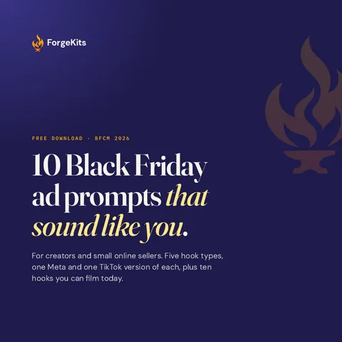 Free PDF: 10 Black Friday ad prompts