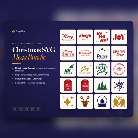 Christmas SVG Mega Bundle cover